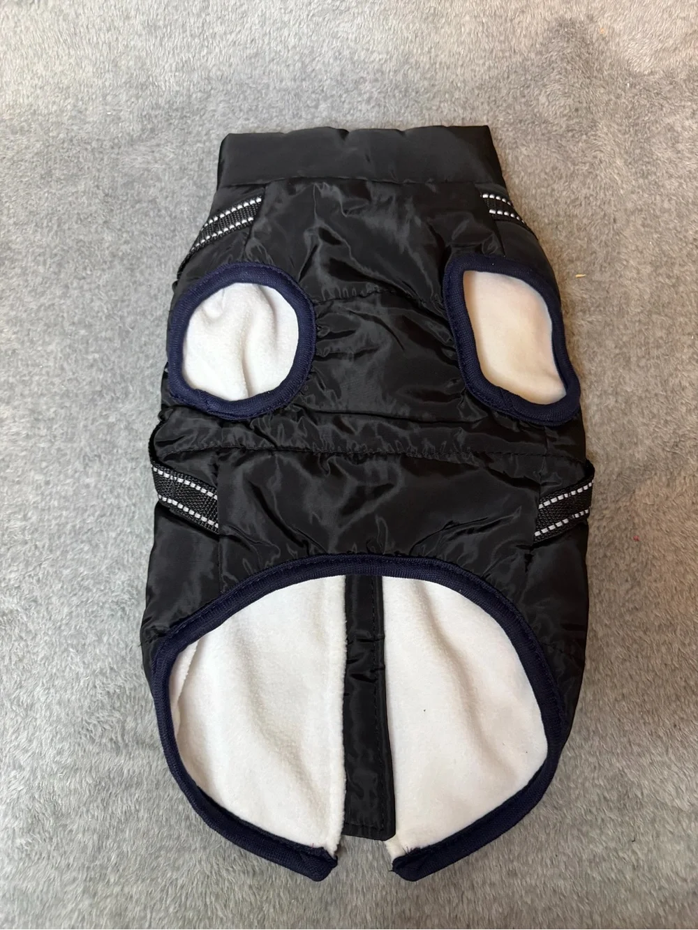 Doggy Kingdom Black Vest / Dog Cost Multiple Sizes
